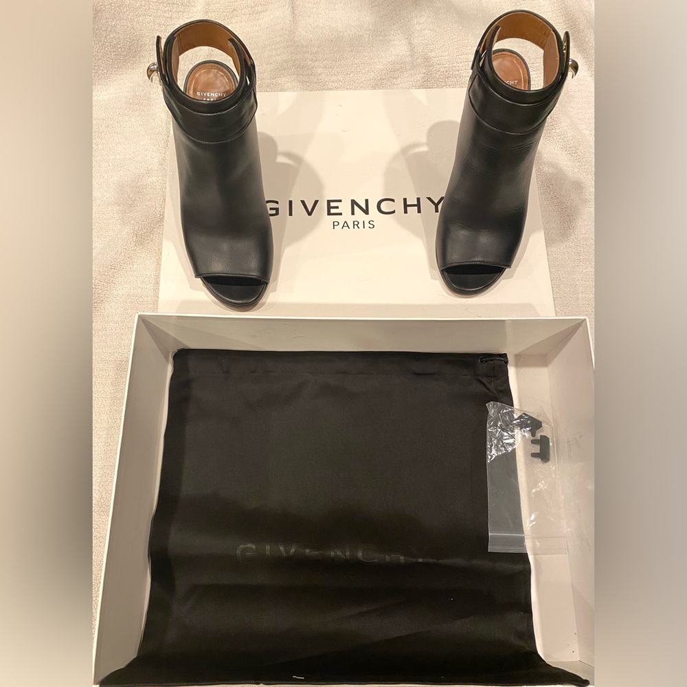 Givenchy Shark Lock Wedge Botties